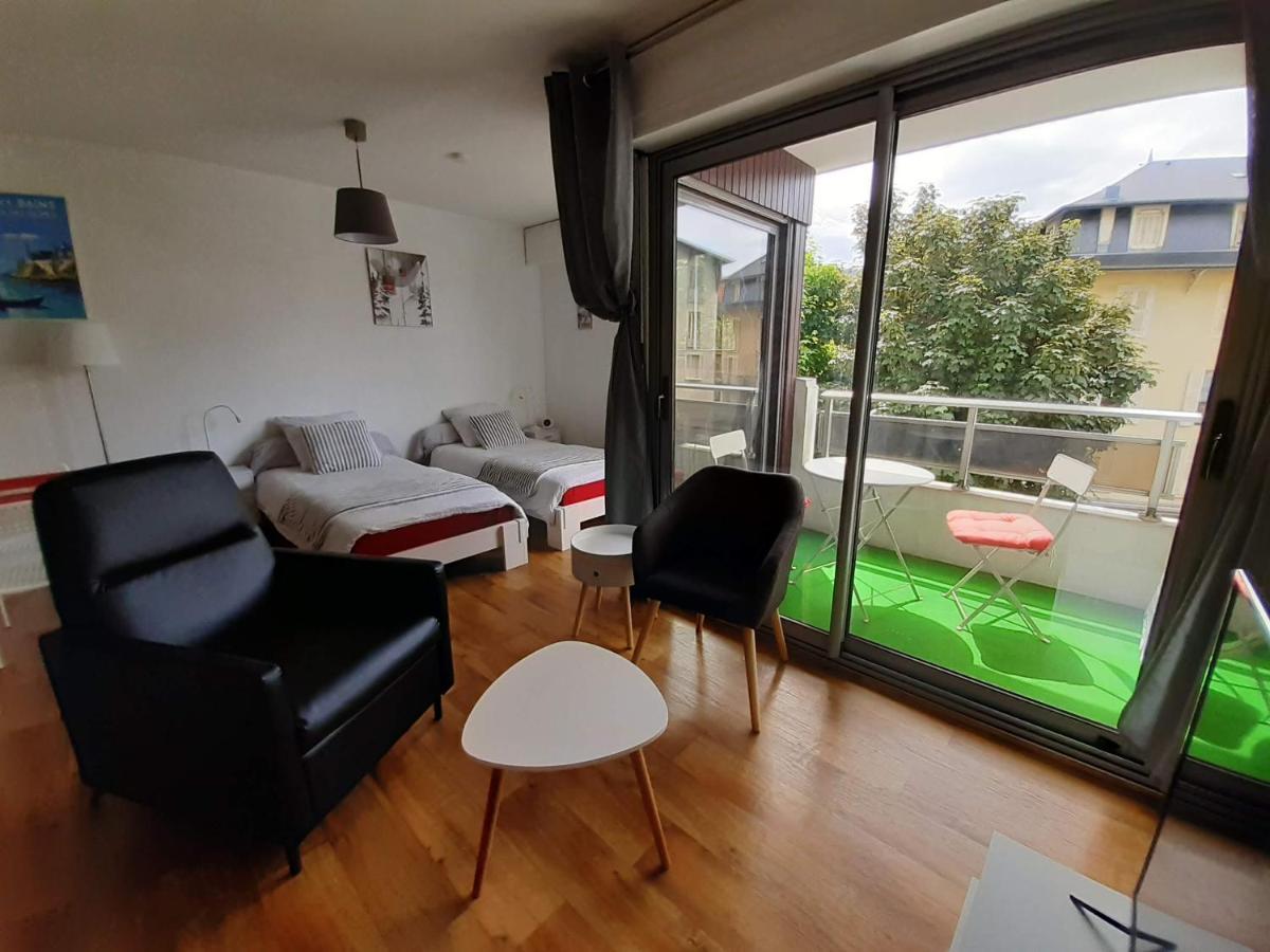 Studio Calme Renove Parking Proche Centre Et Thermes Aix-les-Bains Exterior foto